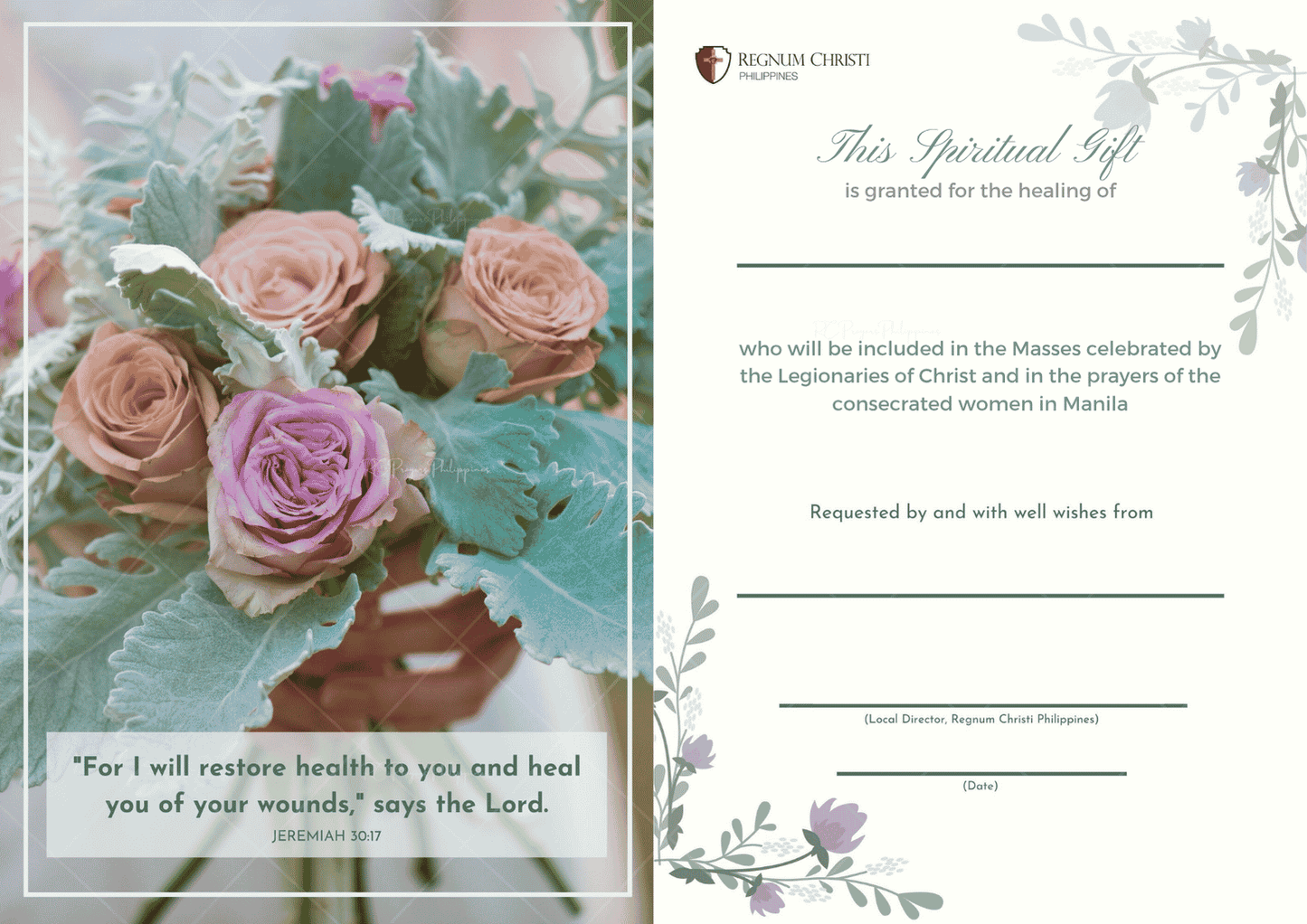 Digital Prayer Cards - Recovery