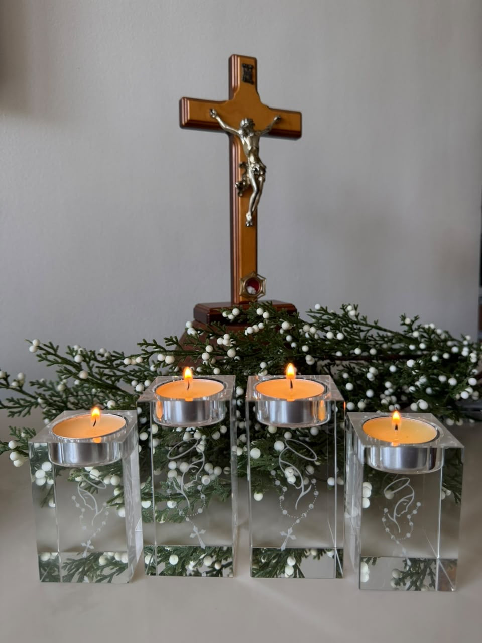 Crystal Tealight Holder