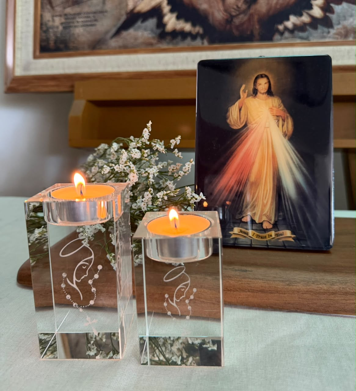 Crystal Tealight Holder