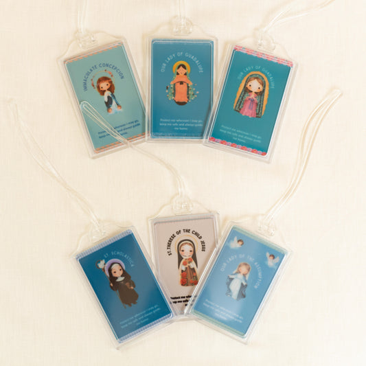 Bag Tags - Marian and Girl Saints
