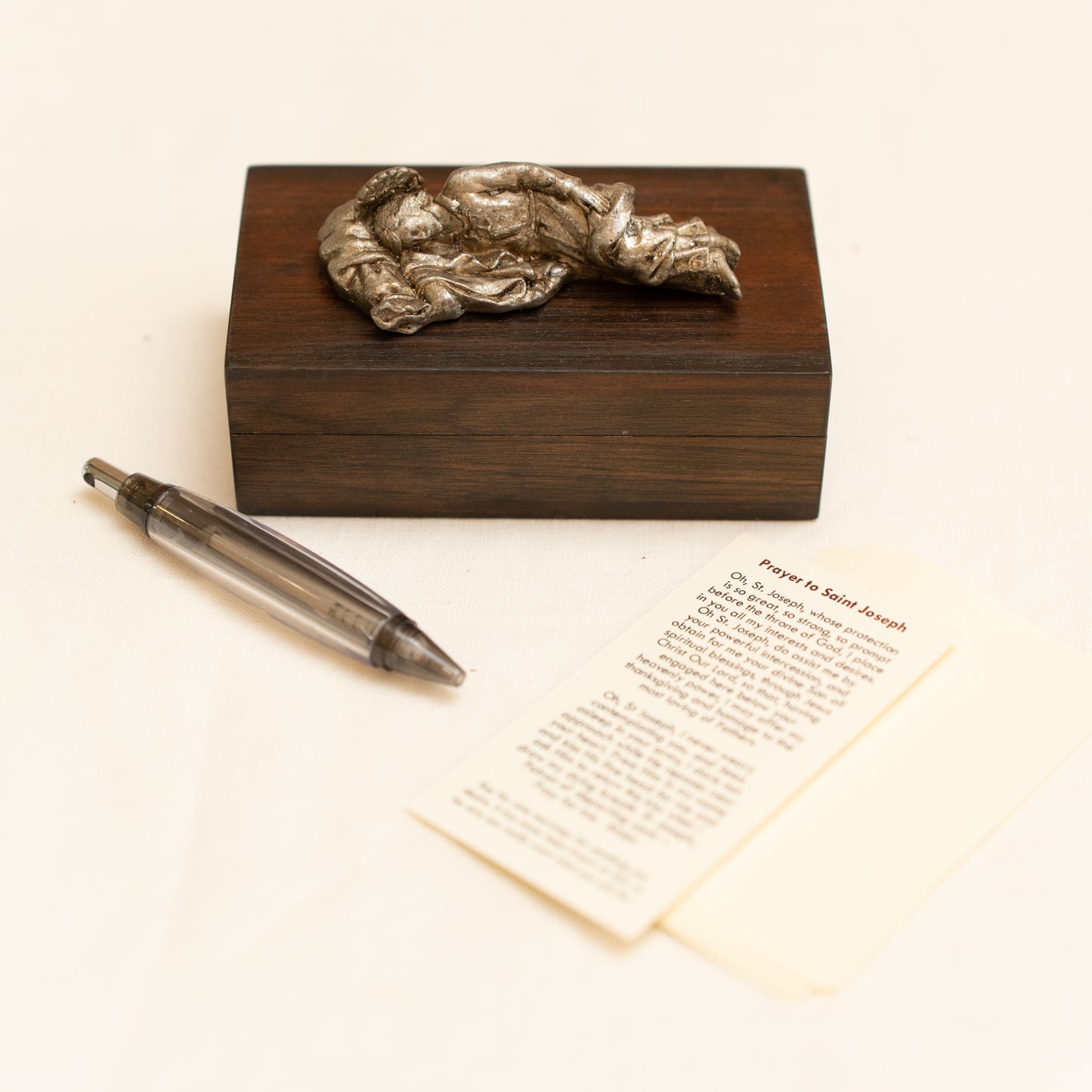 Sleeping St Joseph Box
