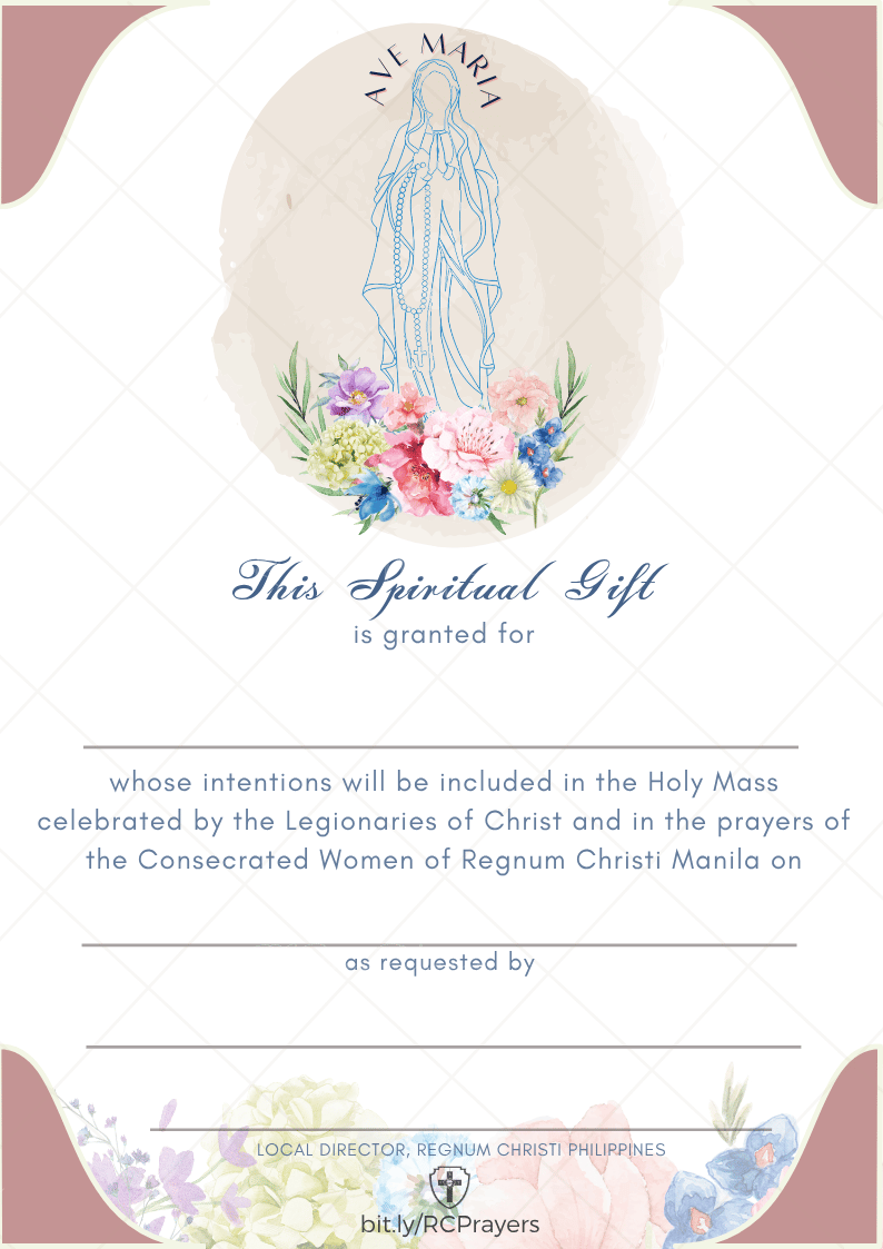 Digital Prayer Cards - All Occasion - Mother Mary