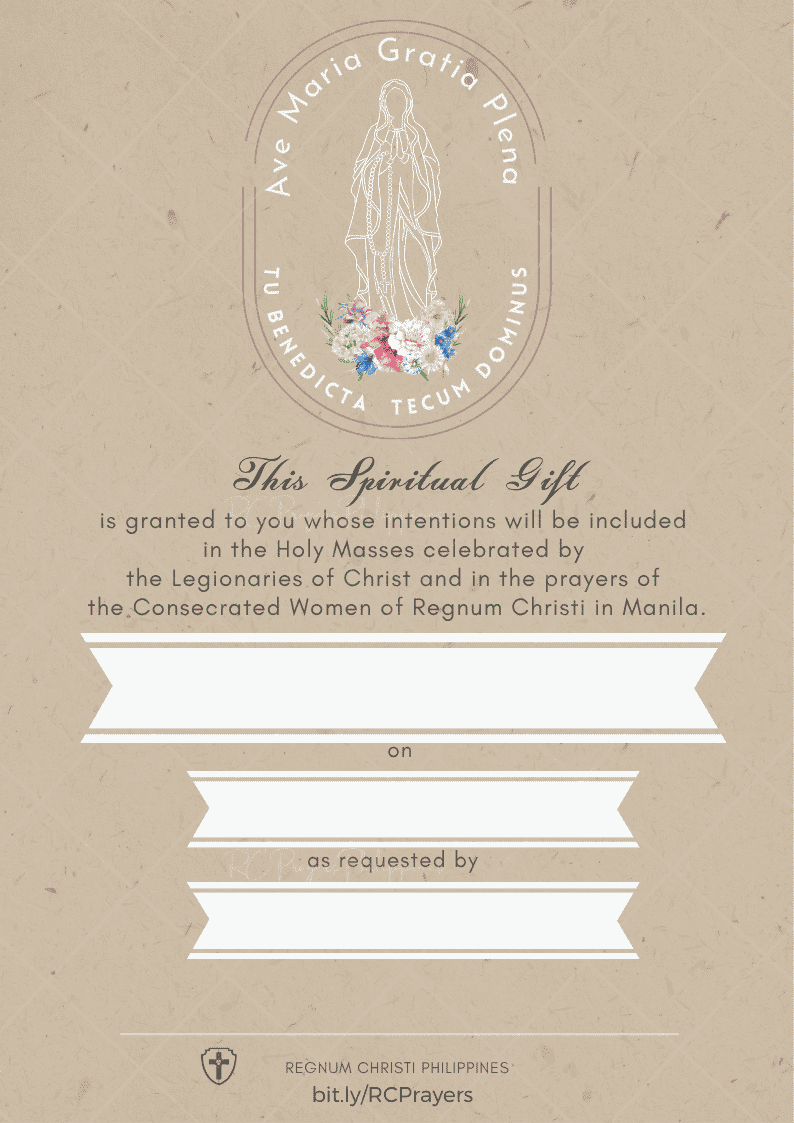 Digital Prayer Cards - All Occasion - Mother Mary