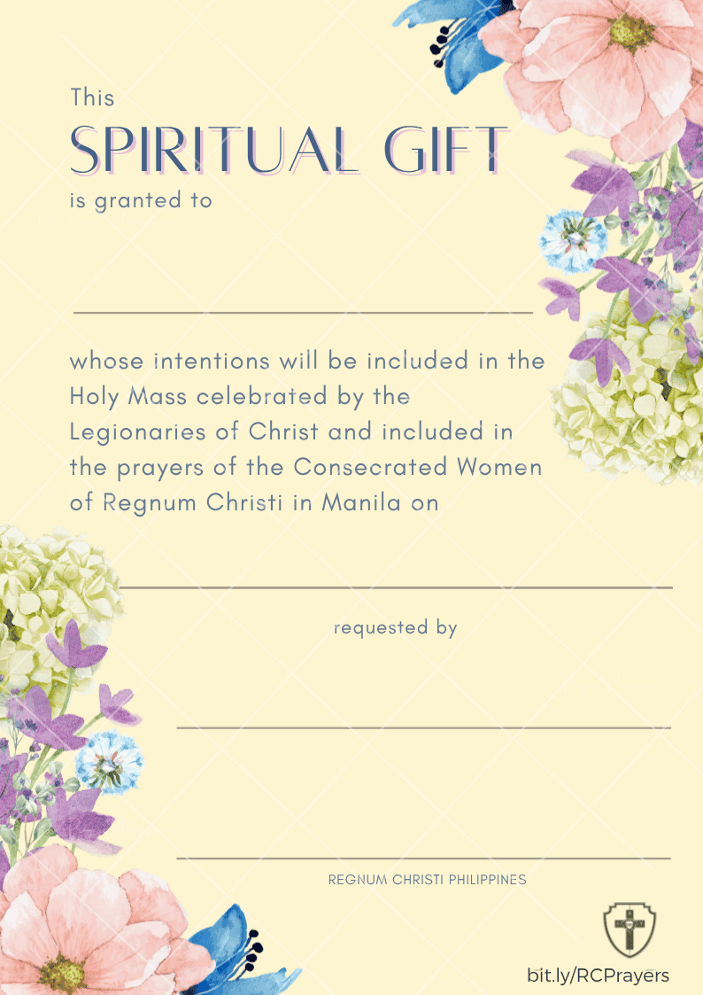 Digital Prayer Cards - All Occasion - Floral