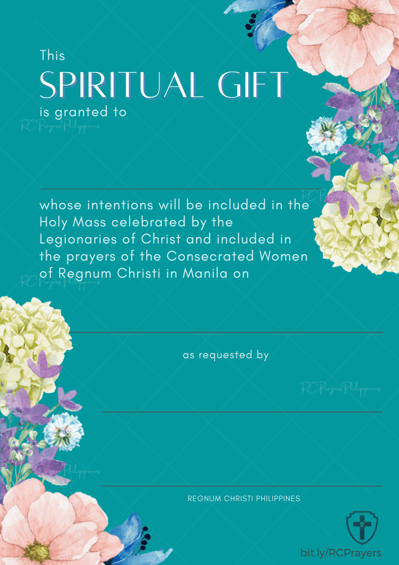 Digital Prayer Cards - All Occasion - Floral