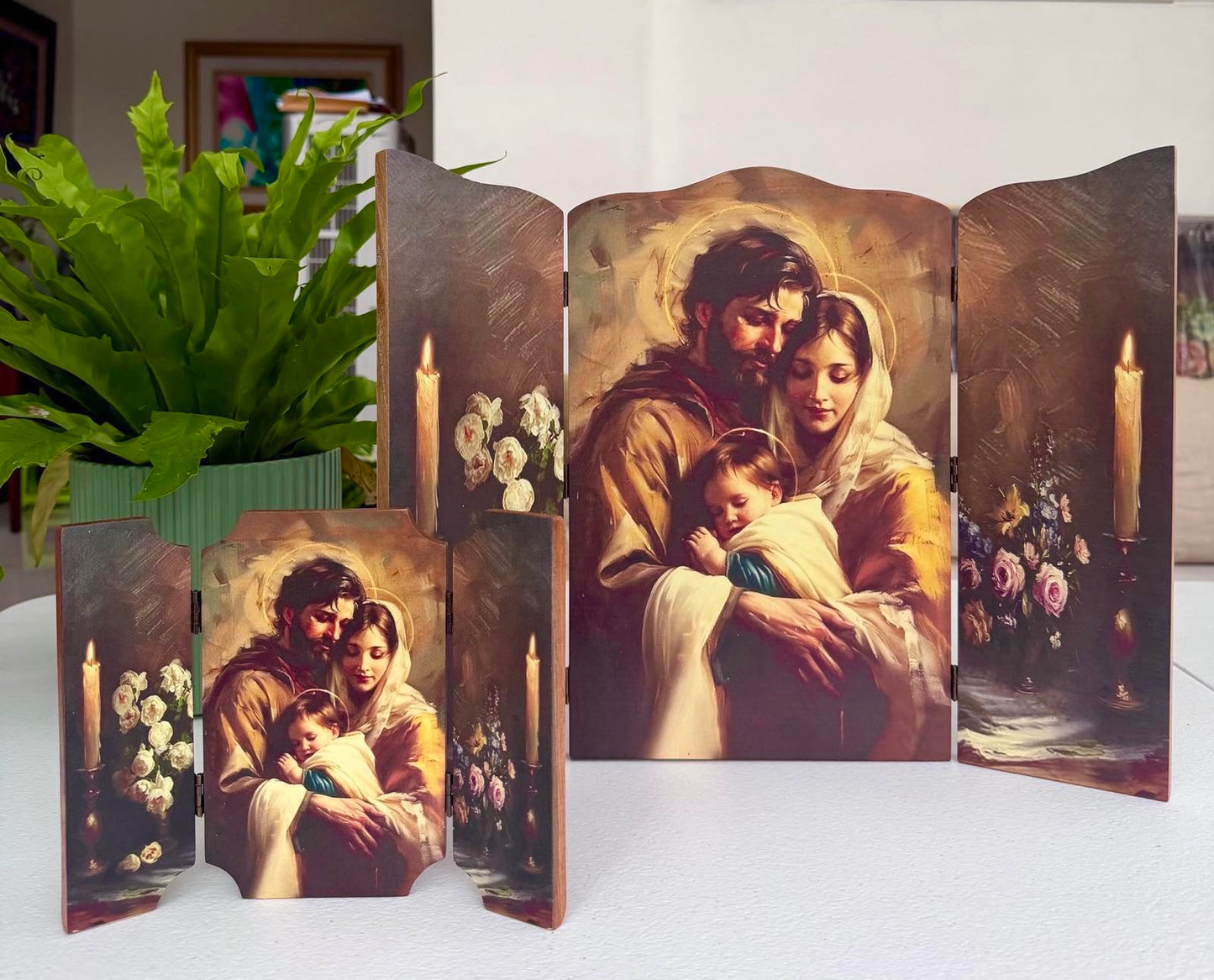 Holy Family Triptych