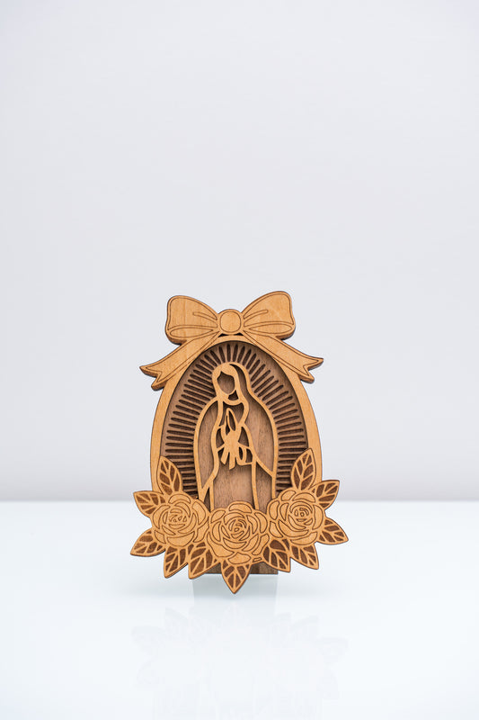 OLG with Ribbon Wood Art