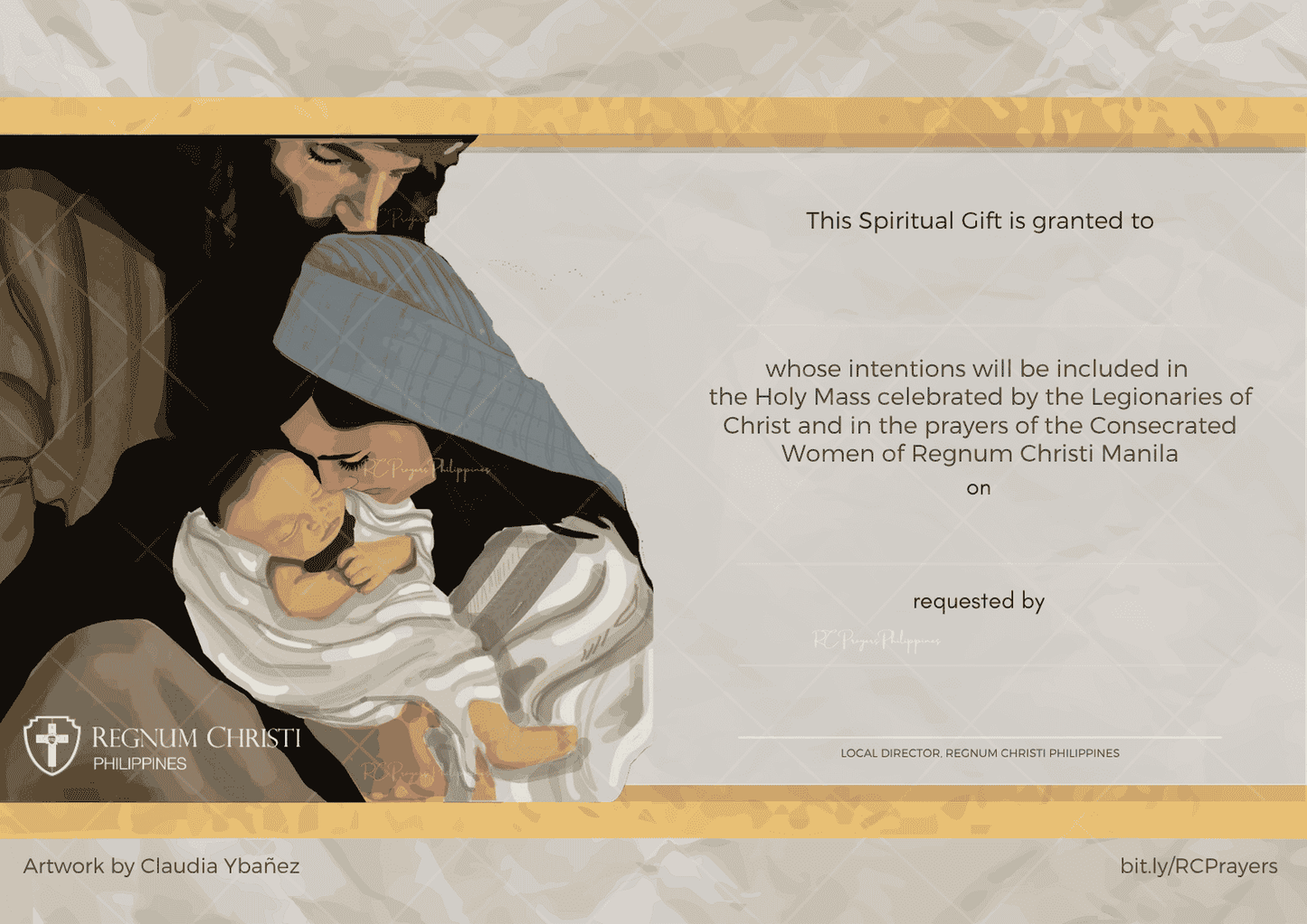 Digital Prayer Cards - All Occasion - Mother Mary