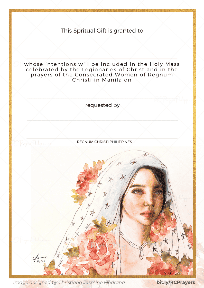 Digital Prayer Cards - All Occasion - Mother Mary