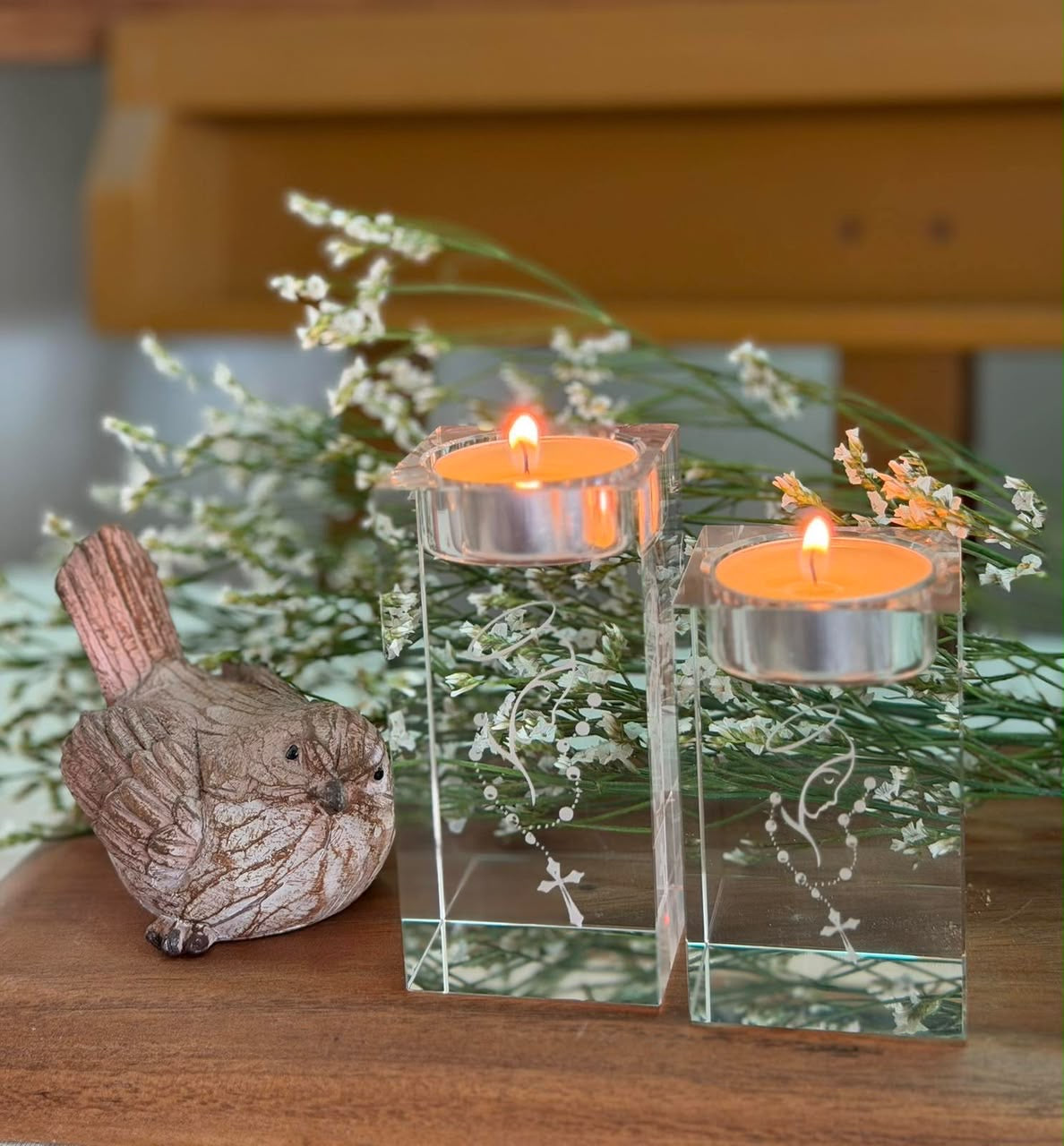 Crystal Tealight Holder